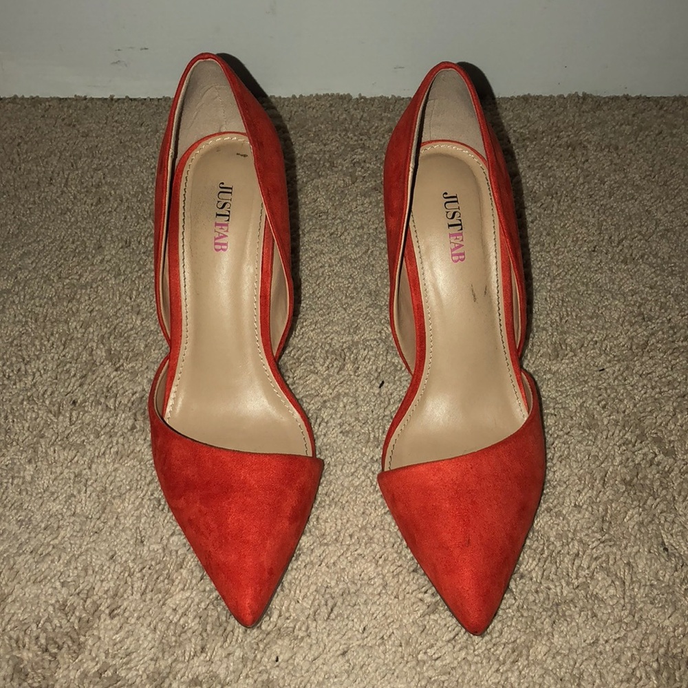 Orange Pumps